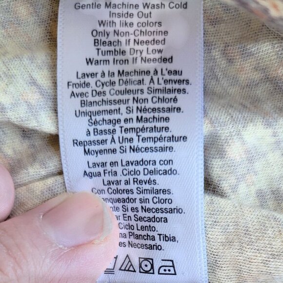 Anthropologie Boho 90s Maxi Dress 100% Pima Cotton Size S - Picture 14 of 15